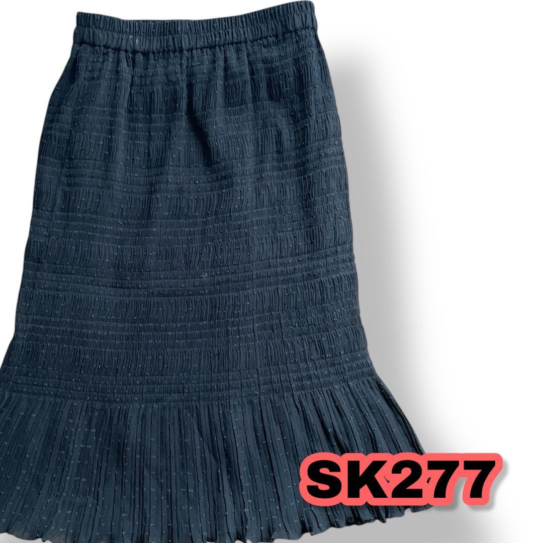 Sensounico センソユニコ マーメイドスカート 黒色 9サイズ レディーススカート 管理SK277