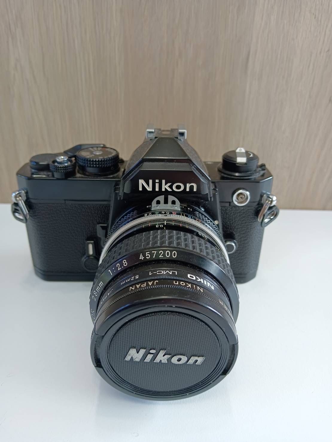 Nikon FE初代 黒 FE レンズ:Nikkor 35mm F2.8