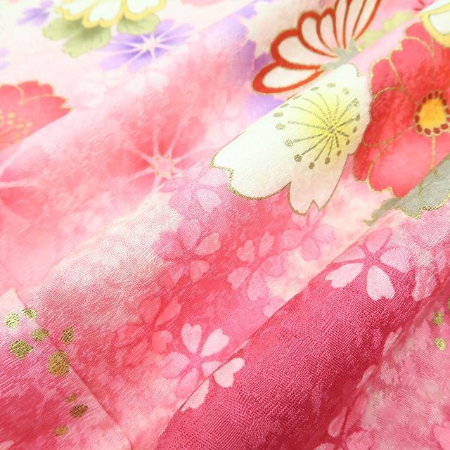 桜 手縫い仕立て