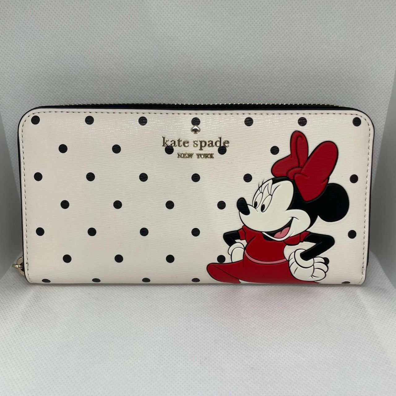 kate spade new york】ケイトスペード 長財布 ディズニー ミニーマウス 