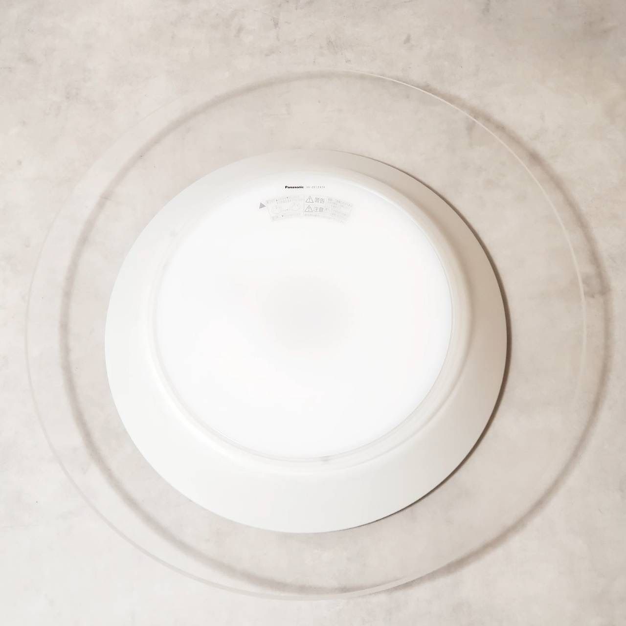 Panasonic パナソニック LEDシーリングライト HH-CE1292A 12畳対応 調光 調色機能付き リモコン付き ホワイト シンプルモダン