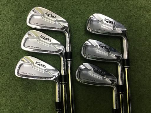 本間ゴルフ TOUR WORLD TW 737 Vn 6 S アイアンセット IR 特注シャフト フレックスS メンズ 男性用 右利き 右用 Cランク ゴルフクラブ