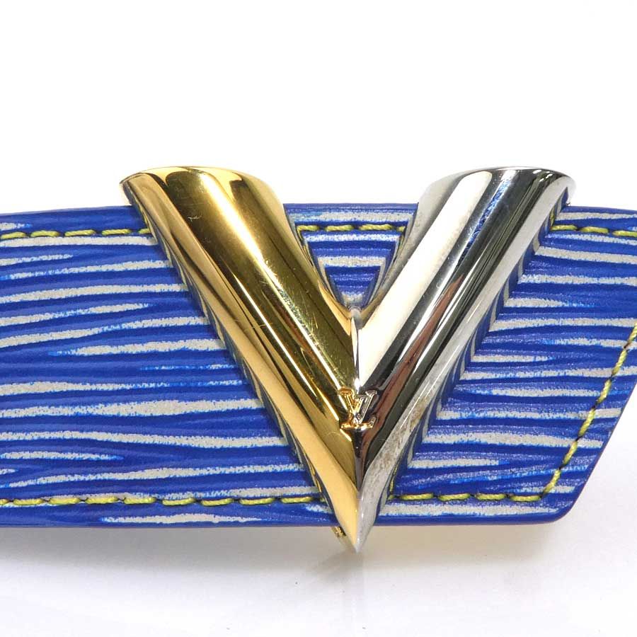  ルイ ヴィトン LOUIS VUITTON ベルト エピ デニム M 6076 ベルト 小物