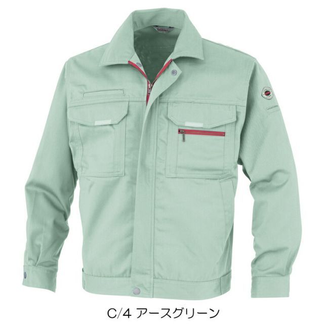 種類19：グレー/EL(+300円) 大川被服 KANSAI 11012 11012定王A/W 長袖ブルゾン | 長袖 ブルゾン 反射テープ メンズ レディース ユニセックス 上着 作業着 建設 現場 学校 作業 作業用 反射 帯電防止 静電 かっこいい 3L