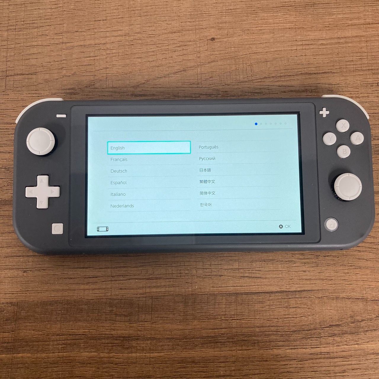 Nintendo Switch Lite】グレー 本体 ACアダプター付き 箱あり Nintendo