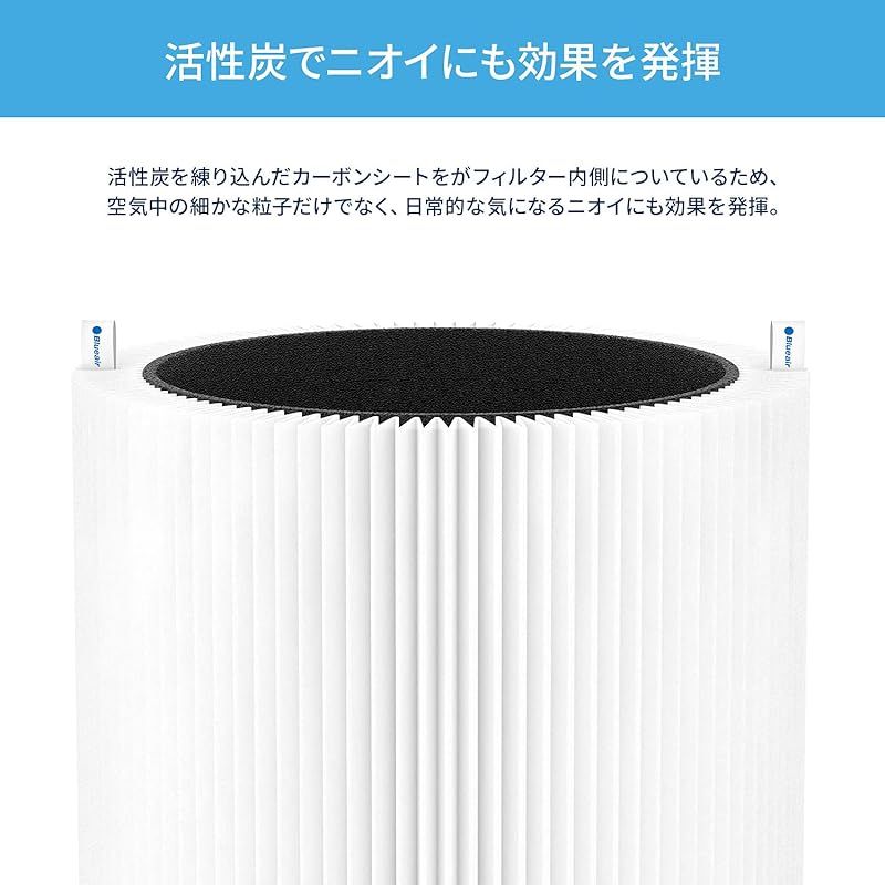 ブルーエア 空気清浄機 Blue 3410 交換用フィルター パーティクルプラス カーボン 106332 ホワイト 35畳 0 ピーラー 大皿