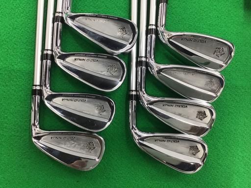 カタナゴルフ VOLTiO NINJA HYBRID IRON 8S アイアンセット IR VOLTiO NINJA HB IRON フレックスSR メンズ 男性用 右利き 右用 Cランク ゴルフクラブ