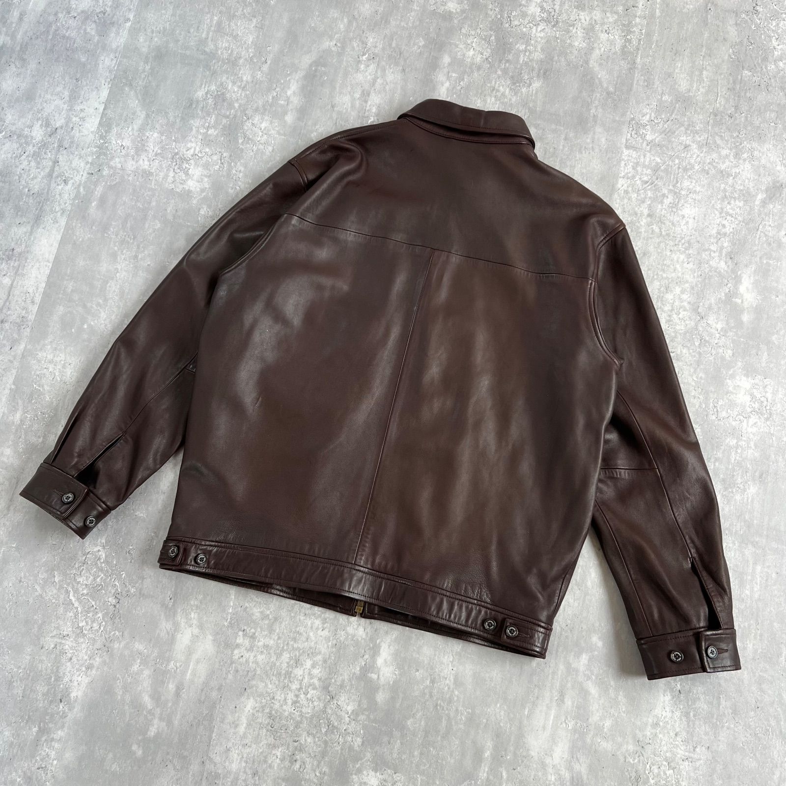 90s Polo by Ralph Lauren ポロバイラルフローレン 本革 スウィング