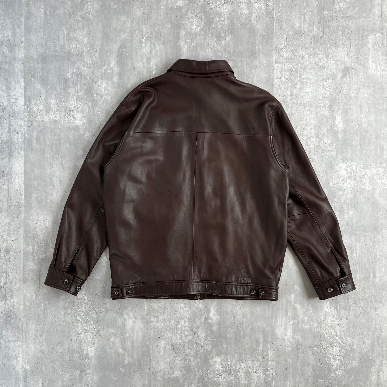 90s Polo by Ralph Lauren ポロバイラルフローレン 本革 スウィング