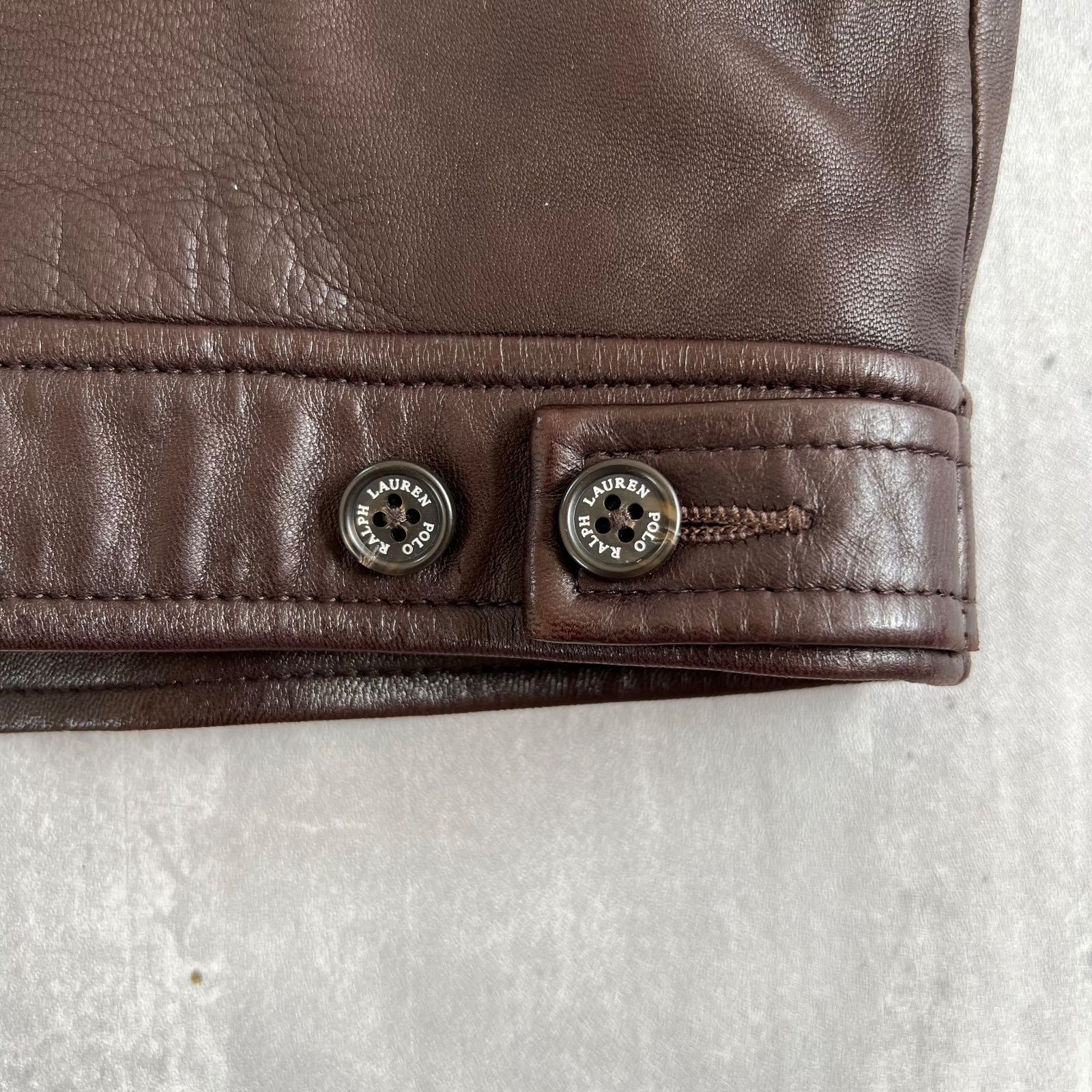 レアカラー　ポロバイラルフローレン　スウィングトップ　90s ポニー　刺繍 90s Polo by Ralph Lauren ポロバイラルフローレン 本革