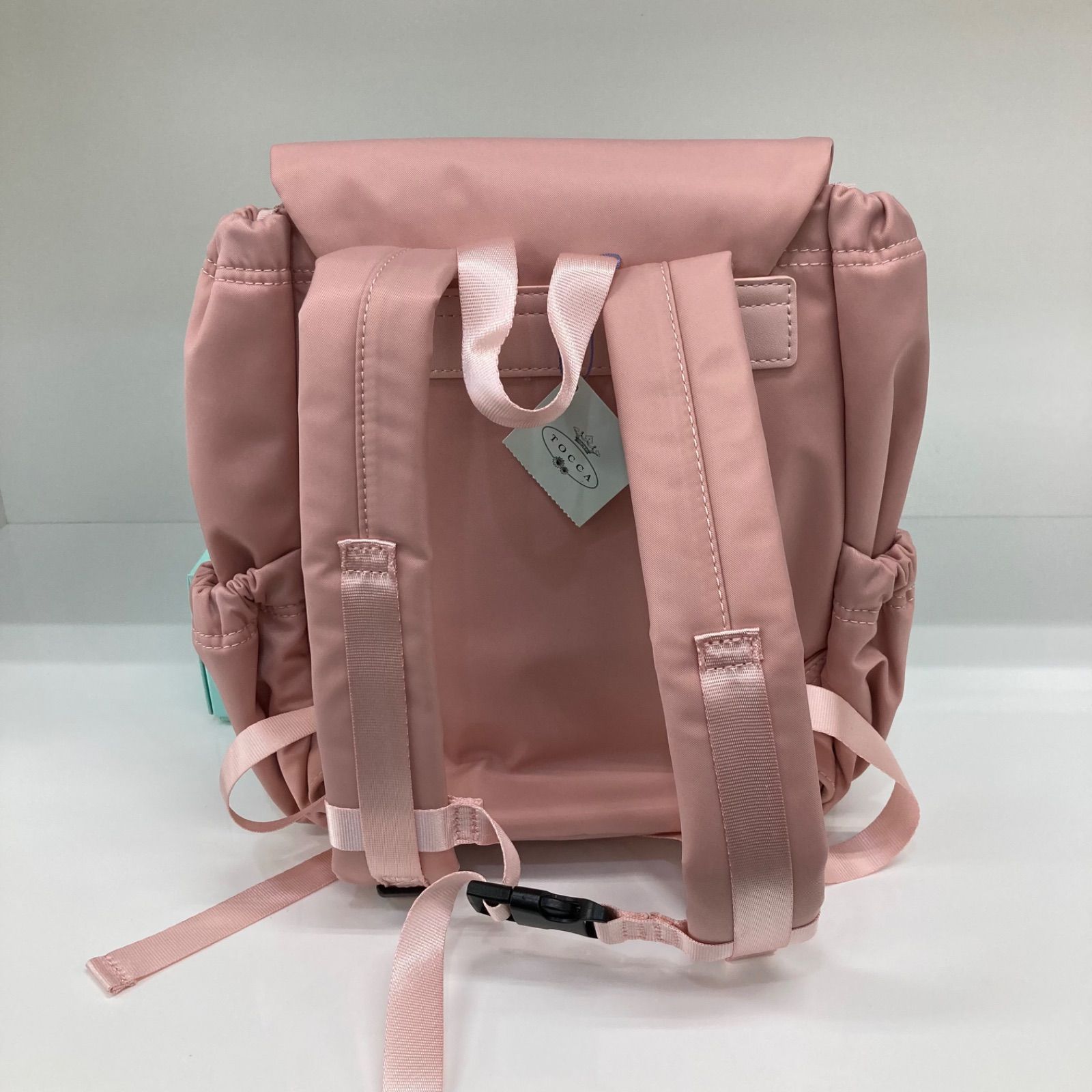 未使用品 TOCCA BAMBINI トッカ バンビーニ ピンク リボン付きリュック