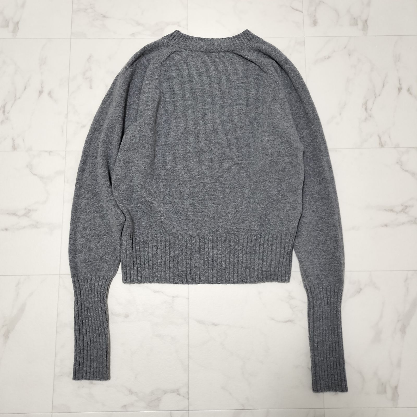 AP STUDIO エーピーストゥディオ Vネック ロングカフス プルオーバー