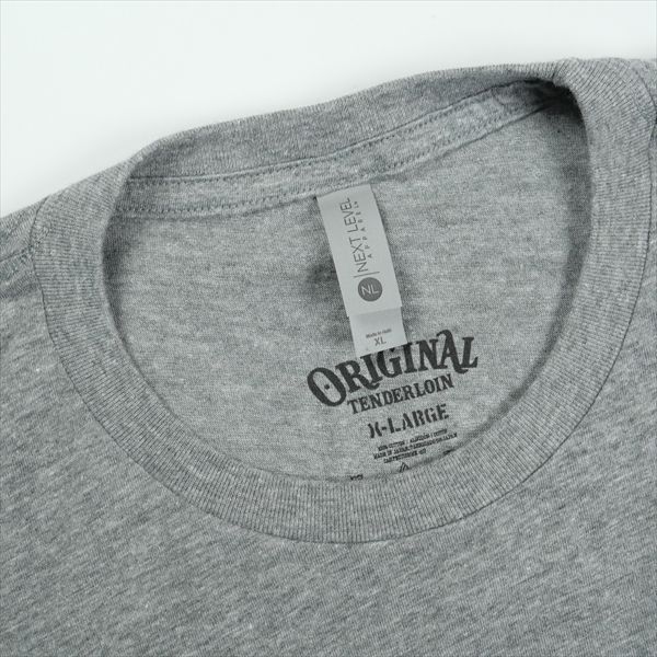 Size【XL】 TENDERLOIN テンダーロイン TEE 2B BLUE/ASH Tシャツ 灰