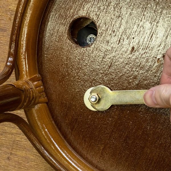 ラタン 回転座椅子 ハイタイプ 1脚 MARWIL-DEMENAGEMENTS_CH