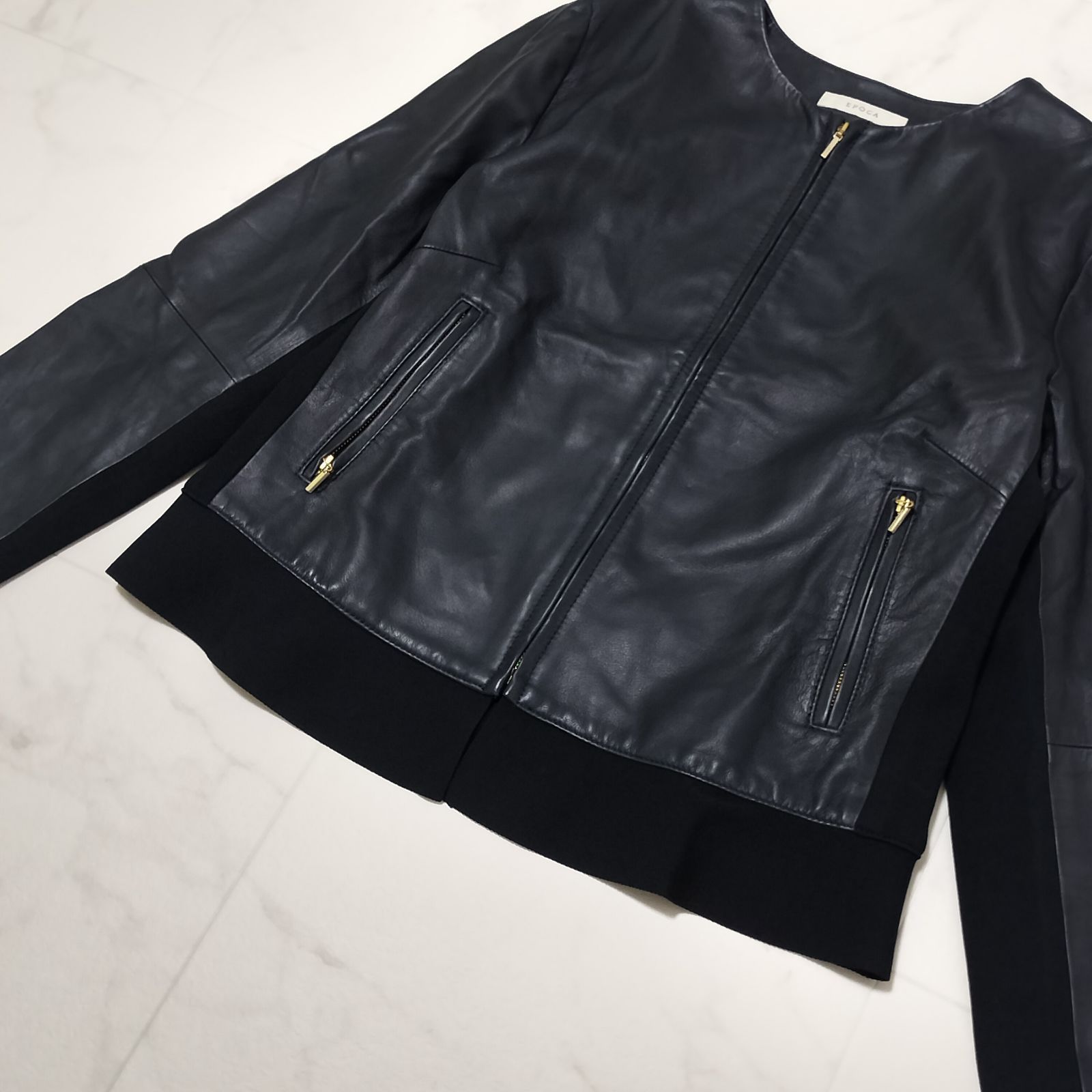 エポカレザージャケット エポカ ライダースジャケット EPOCA THE SHOP