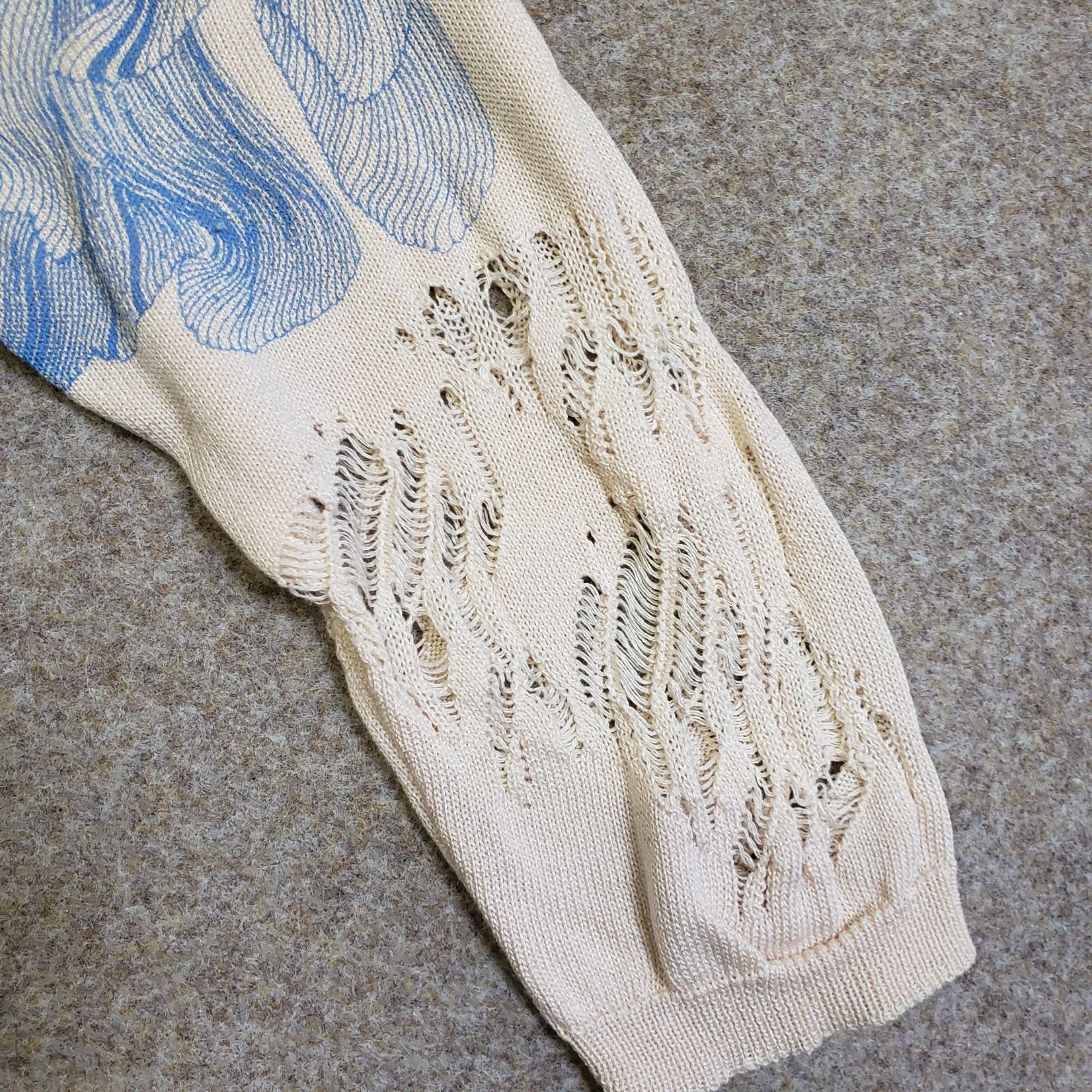 七分袖 アイボリー