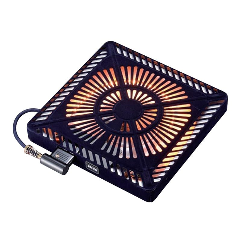 メトロ電気工業 こたつ ヒーター 取替えヒーター U字型カーボンヒーター 速暖ボタン 省エネ 5時間切タイマー付 手元温度コントロール式 MCU-501EC KB 0