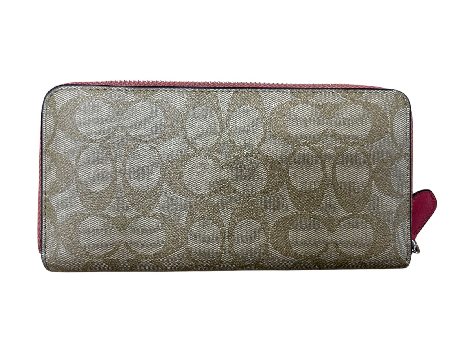 COACH (コーチ) シグネチャーラウンドファスナー長財布 馬車柄 F91571