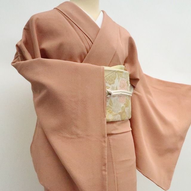 手縫い仕立て 色無地