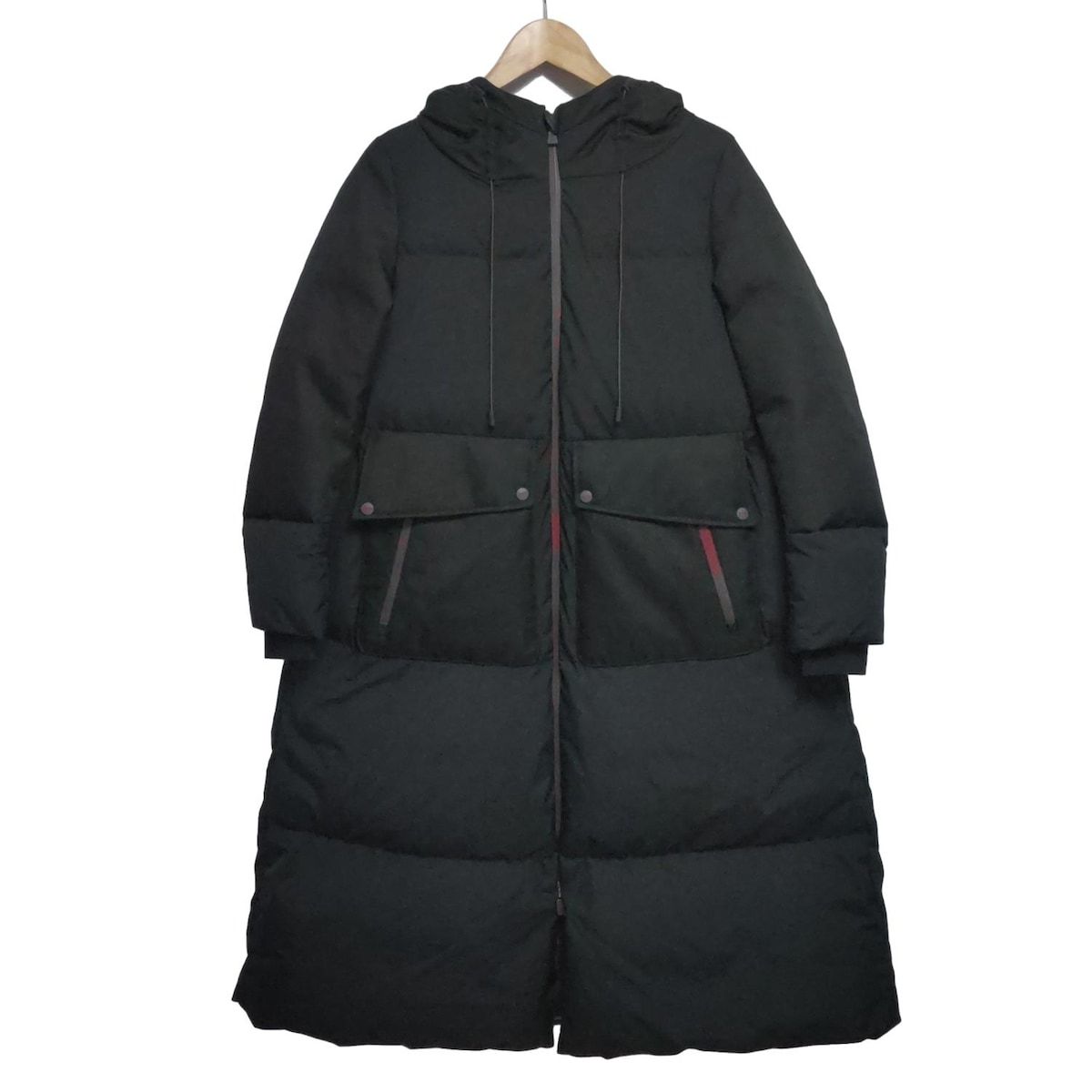 HERNO(ヘルノ) ダウンコート サイズ40 M レディース美品 - 黒