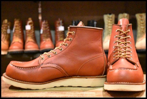 ま*！様 レッドウィング８８７５復刻犬タグUS7E REDWING - ☆復刻犬タグ☆8875☆7.5E☆18年☆レッドウィング☆アイ
