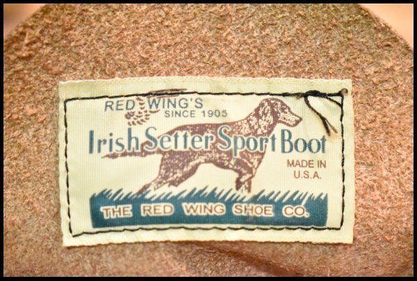 8.5E 美品 犬タグ復刻 21年】レッドウィング 8875 アイリッシュ