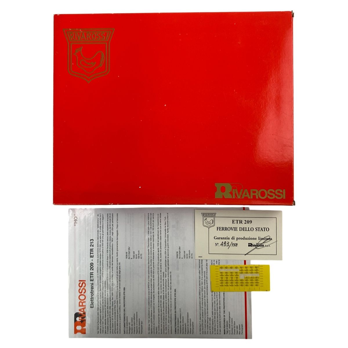 RIVAROSSI 5302 イタリア国鉄 FS ETR200形 電車 3両セット HOゲージ 鉄道模型 N10533668