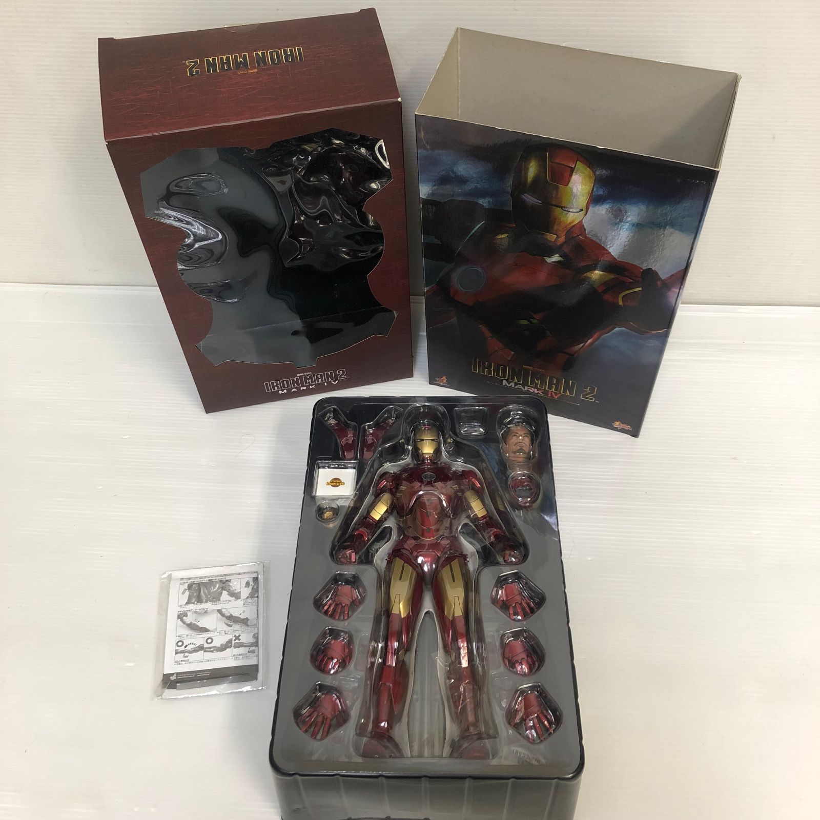 ムービー マスターピース アイアンマン２ １ ６スケールフィギュア アイアンマン マーク４ ジャンク品 smtketc091914