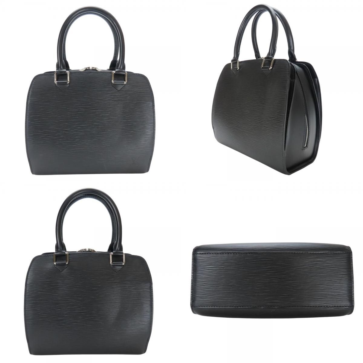 中古】 ルイ・ヴィトン ハンドバッグ ポンヌフ M52052 エピレザー