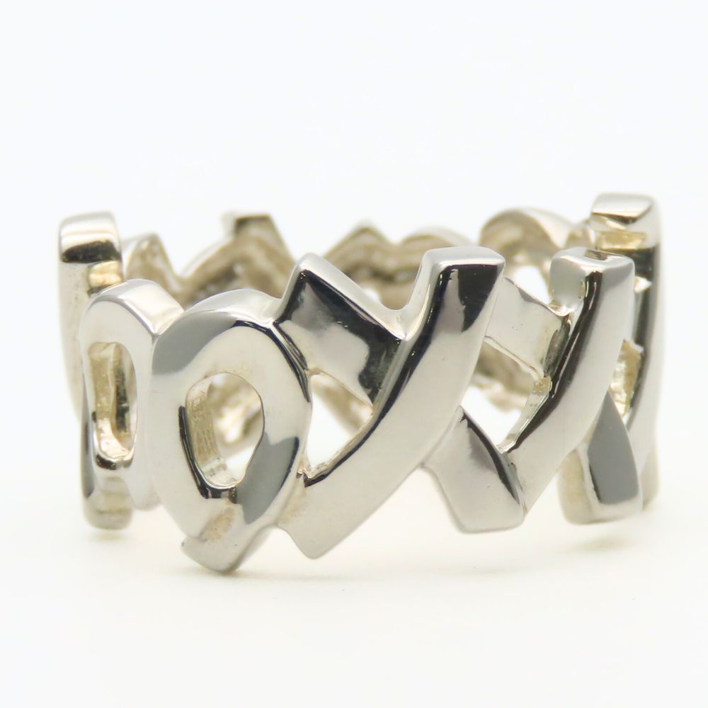 ティファニー リング 指輪 ラブ＆キス シルバー925 約4.0g シルバー パロマピカソ レディース 女性 TIFFANY-Co FORTGASGNV_COM_BR