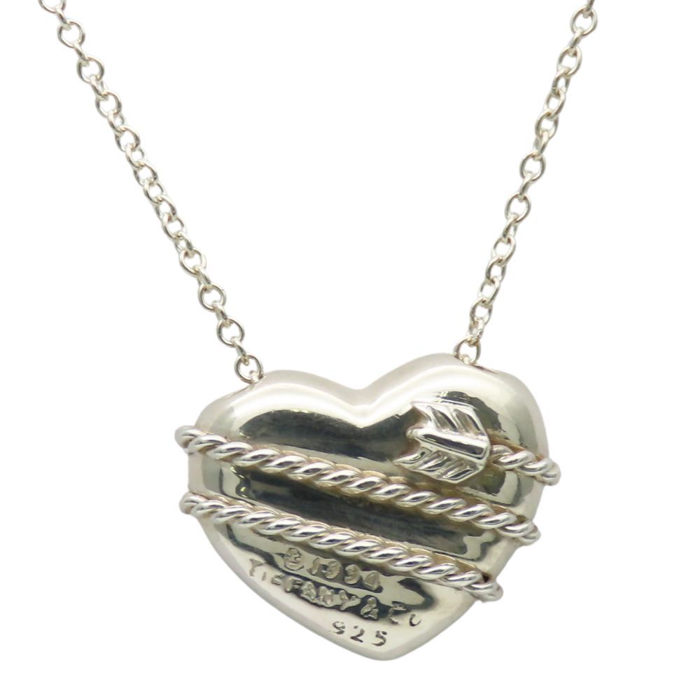 中古】 ティファニー ネックレス ハート＆アロー シルバー925 約6.6g