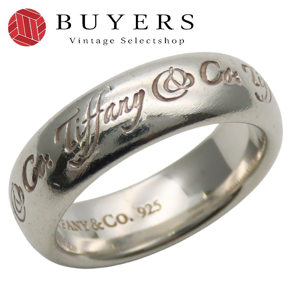 ティファニー リング 指輪 ノーツ シルバー925 約6.4g シルバー レディース 女性 TIFFANY-Co