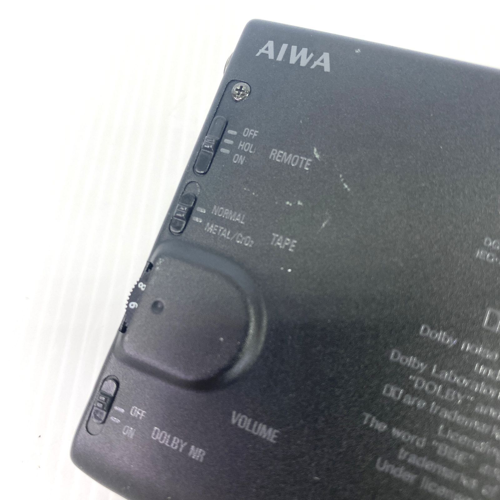  AIWA HS-PL 50 ステレオカセットプレイヤー アイワ ポータブルカセットプレイヤー GM カセットプレーヤー ポータブルプレーヤー
