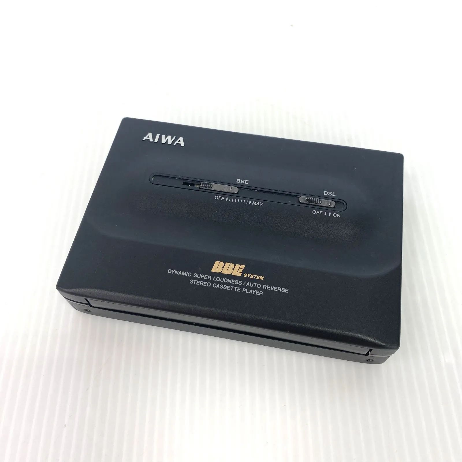 現状品 AIWA HS-PL50 ステレオカセットプレイヤー アイワ ポータブルカセットプレイヤー GM