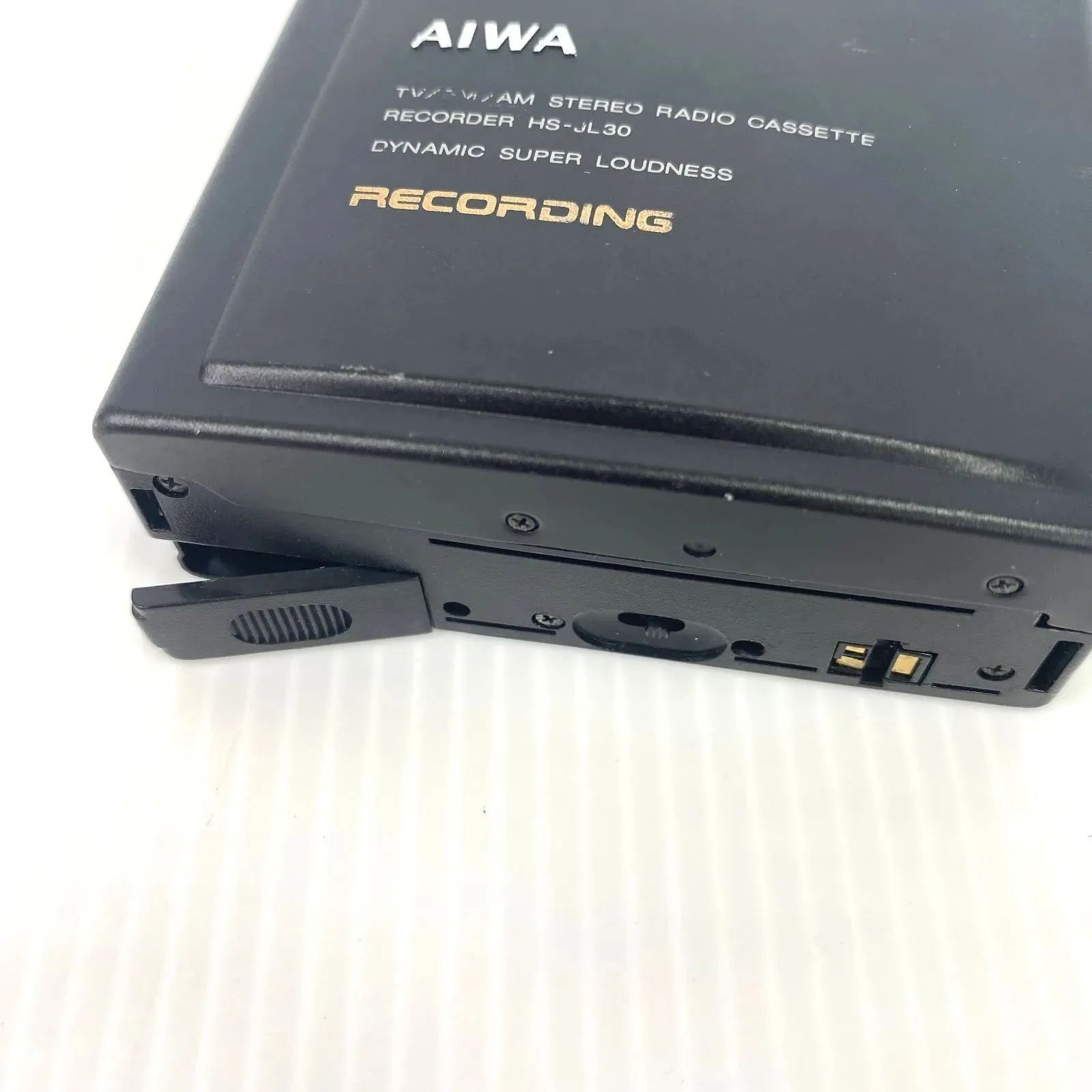 ラジオカセットレコーダー FM