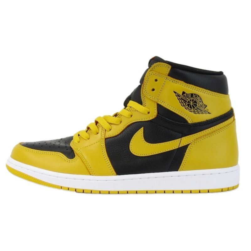 NIKE ナイキ 29cm AIR JORDAN 1 RETRO HIGH OG 555088-701 エアジョーダン1 POLLEN WHITE-BLACK 54000038