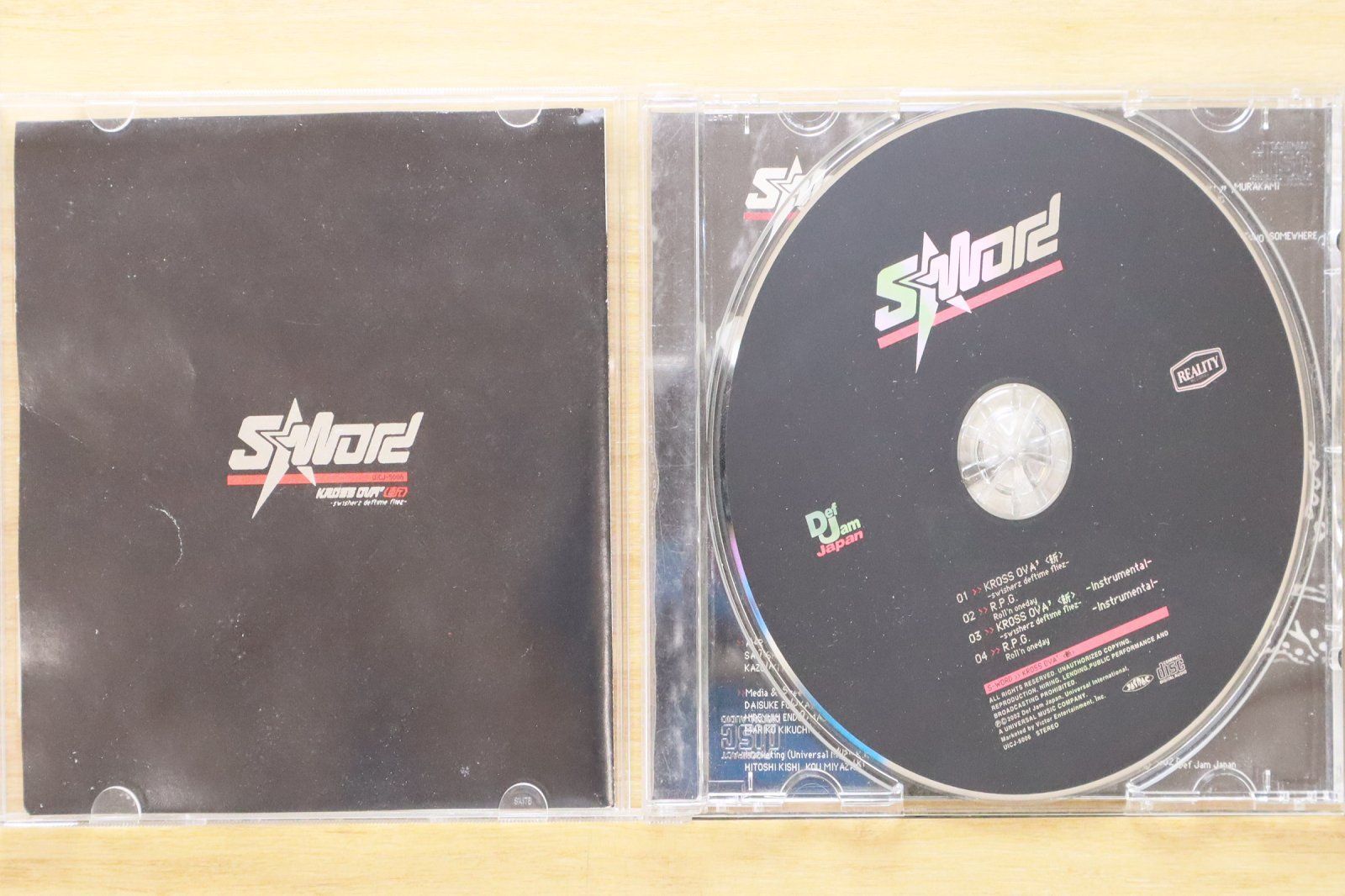 国内盤CD☆エス・ワード/S-WORD□ KROSSOVA'＜斬＞-swisherz deftime