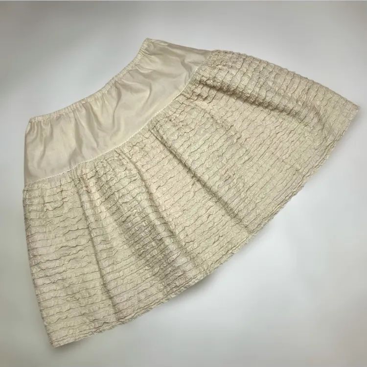 試着のみ】ピンクハウス ピンク タブリエ風 豪華段々スカート/2023年