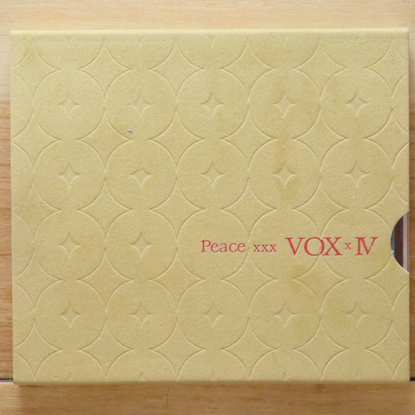国内盤CD☆VOX-IV/ヴォックス・フォー□ Peace xxx 【CRCP20240