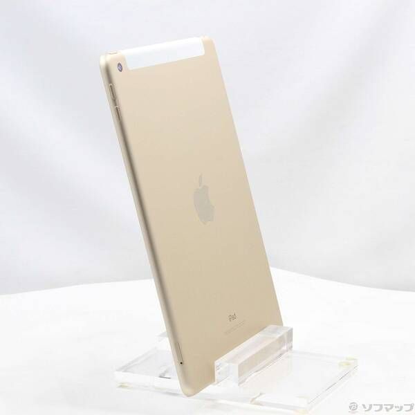 中古品〕 iPad 第5世代 32GB ゴールド MPG42J／A docomoロック解除SIM