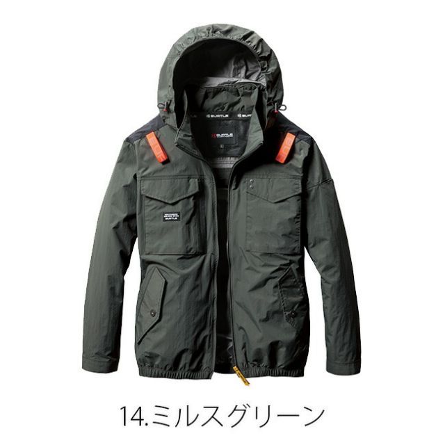 種類6：67：マーリン（白）/XXL(+330円） バートル BURTLE 空調ウェア