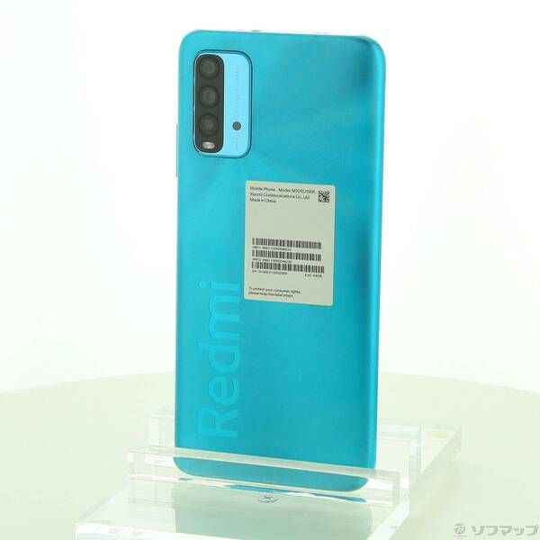 中古品〕 Redmi 9T 64GB オーシャングリーン M2010J19SR SIMフリー