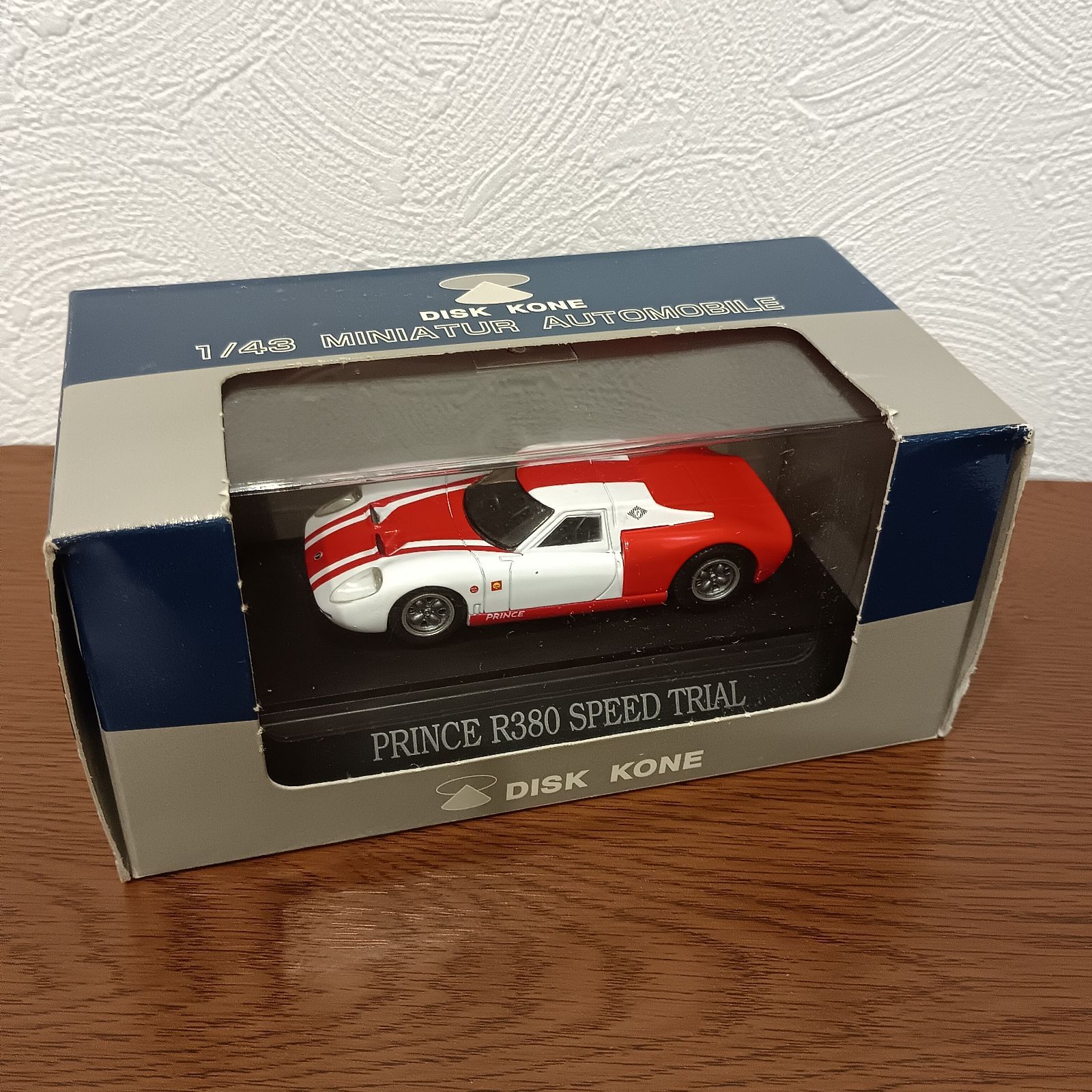 ディスクコーン DISK KONE 1/43 ミニカー HONDA NSX 1/43 エブロ 43127