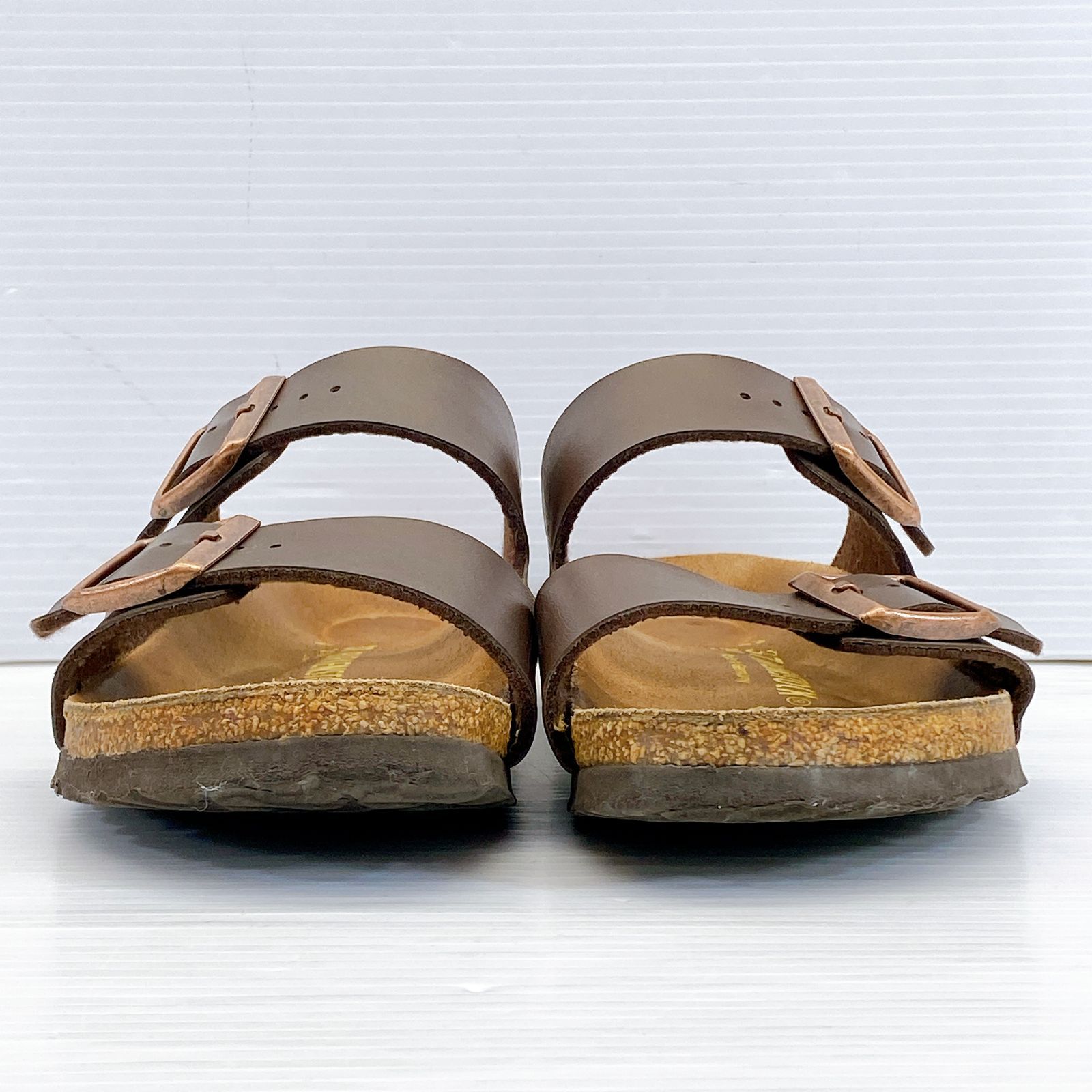 BIRKEN STOCK ビルケンシュトック サンダル 24.0㎝ ブラウン レディース 品