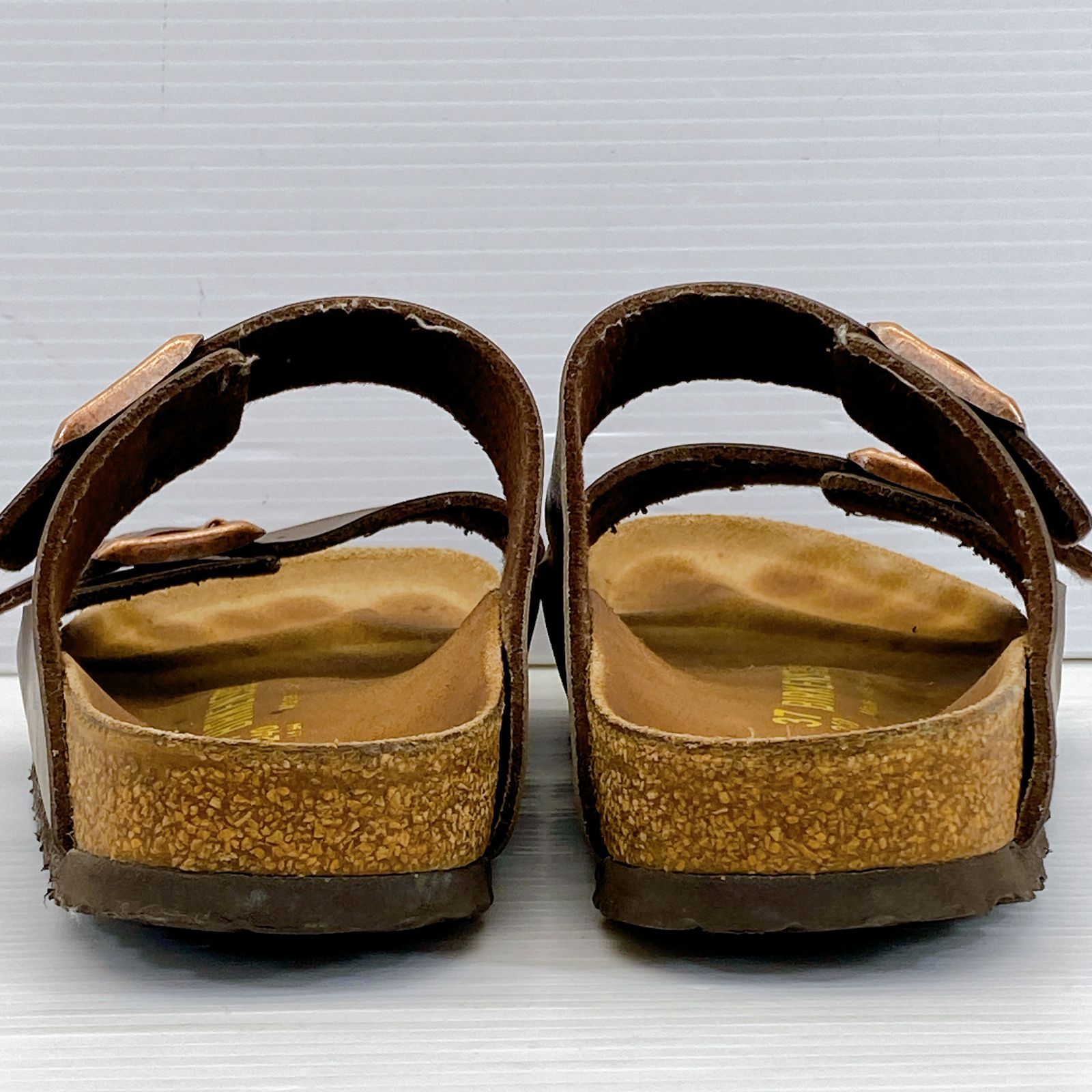  BIRKEN STOCK ビルケンシュトック サンダル 24.0㎝ ブラウン レディース 品 サンダル サンダル ミュール