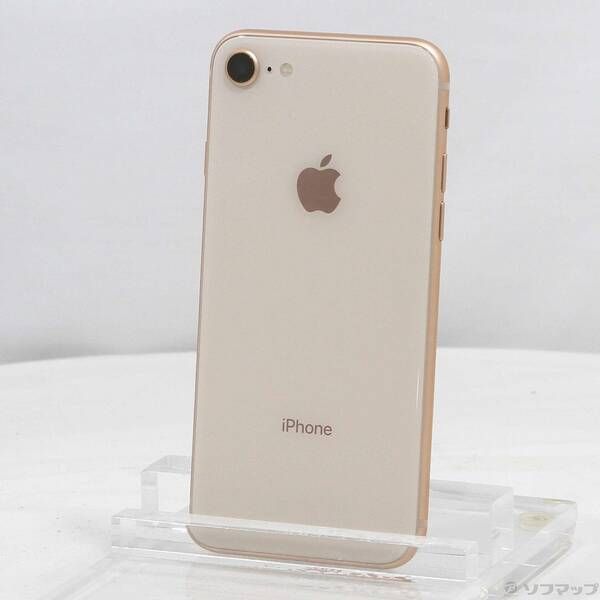 スマートフォン・携帯電話 iPhone 8 Gold 256 GB au SIMフリー