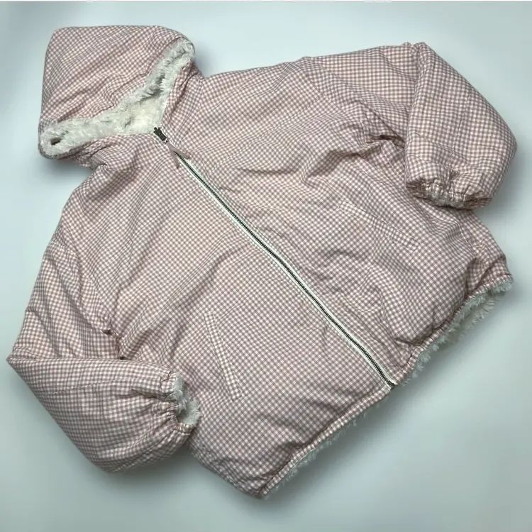 ピンクハウス 生成 ワッペン使い リバーシブルジャケット 2021年 秋 クリーニング済み GULLKHAN_COM