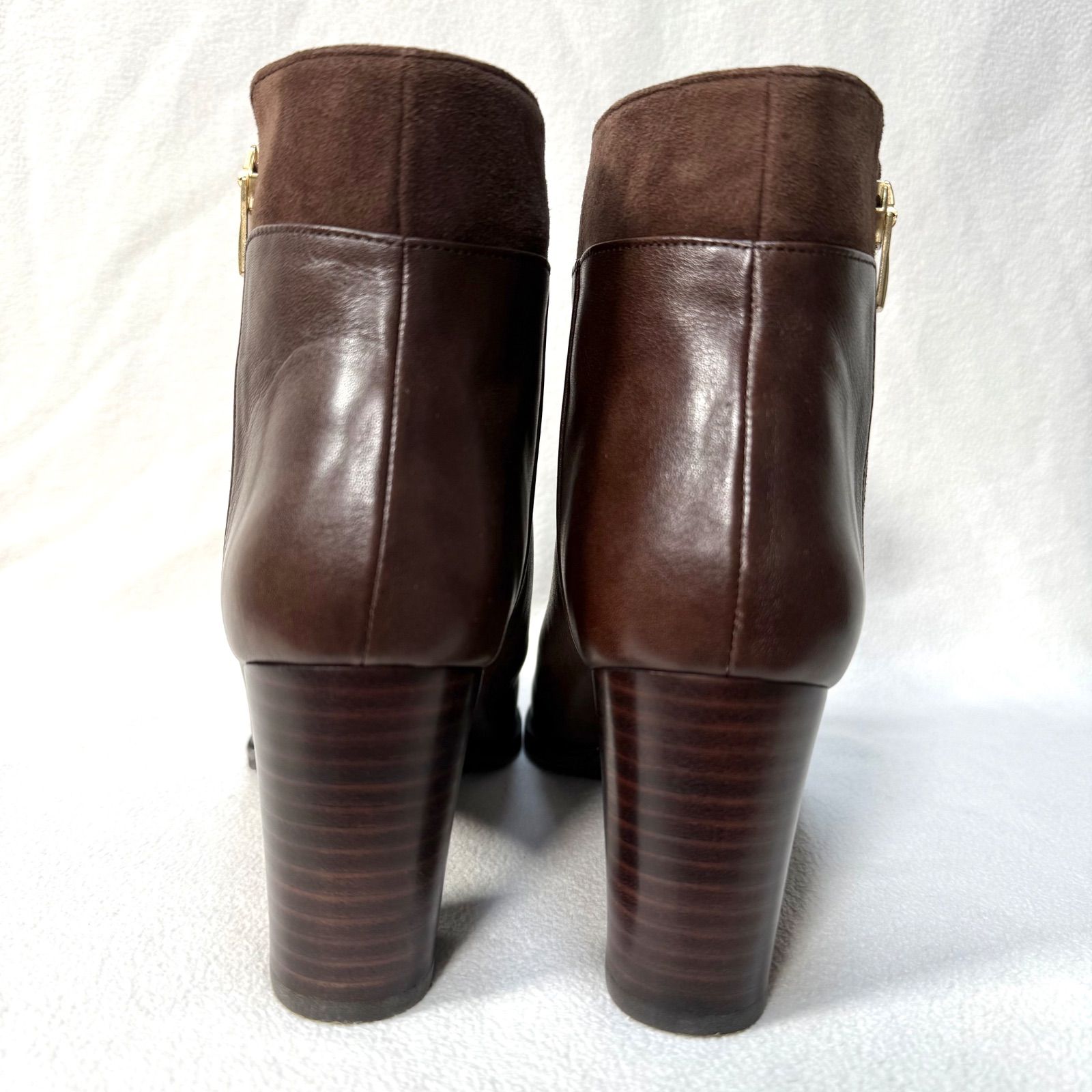 極美品・未使用級✨ダイアナ サイドジップ ポインテッドトゥ レザー