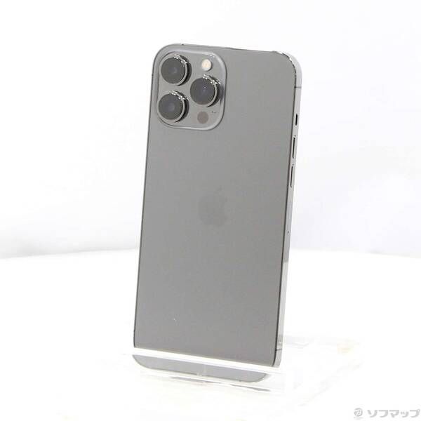 中古品〕 iPhone13 Pro Max 128GB グラファイト MLJ43J／A SIMフリー