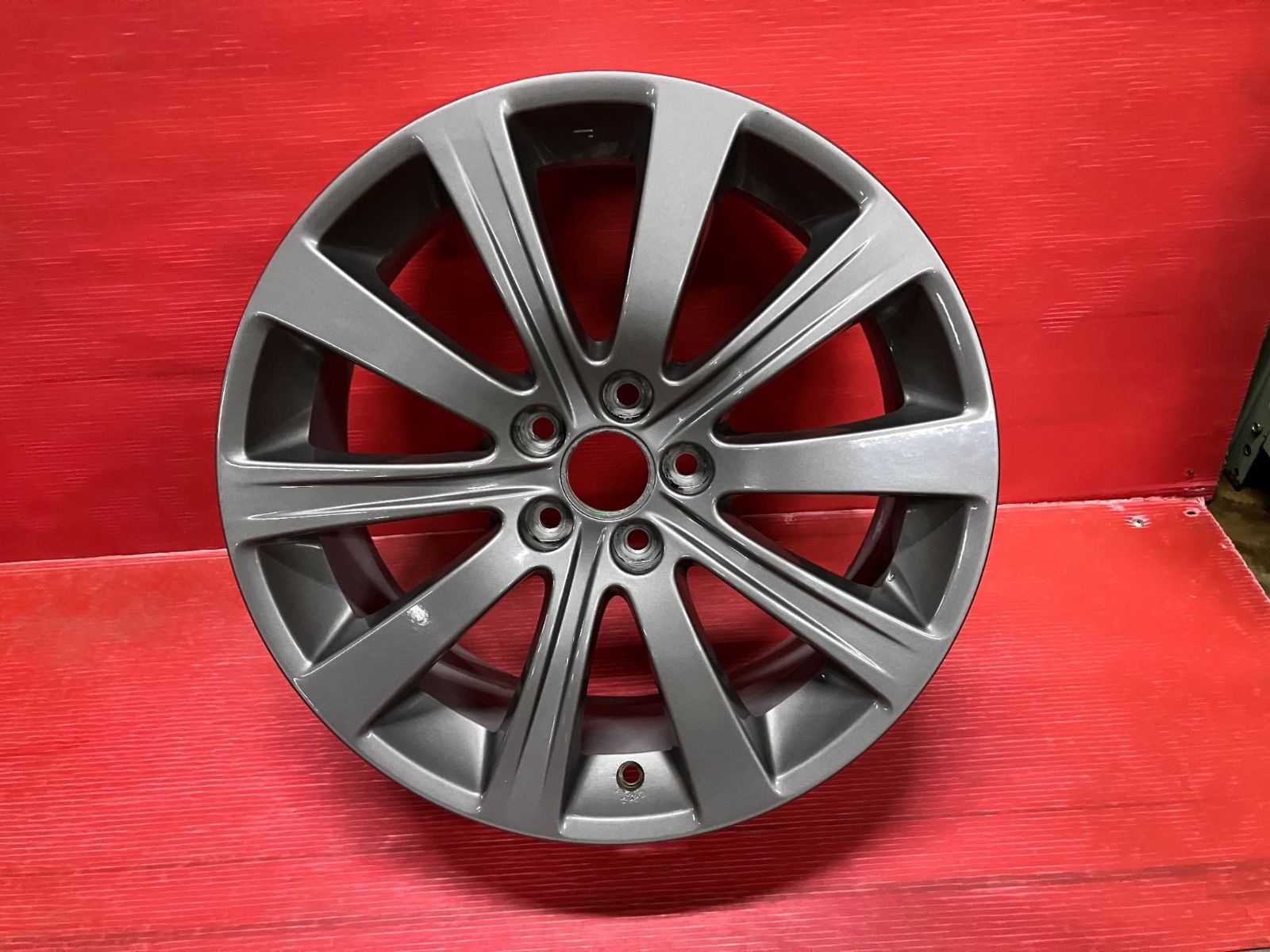 中古ホイール[17x7.0+55 100/5H スバル エクシーガ純正] 4本SET - メルカリ